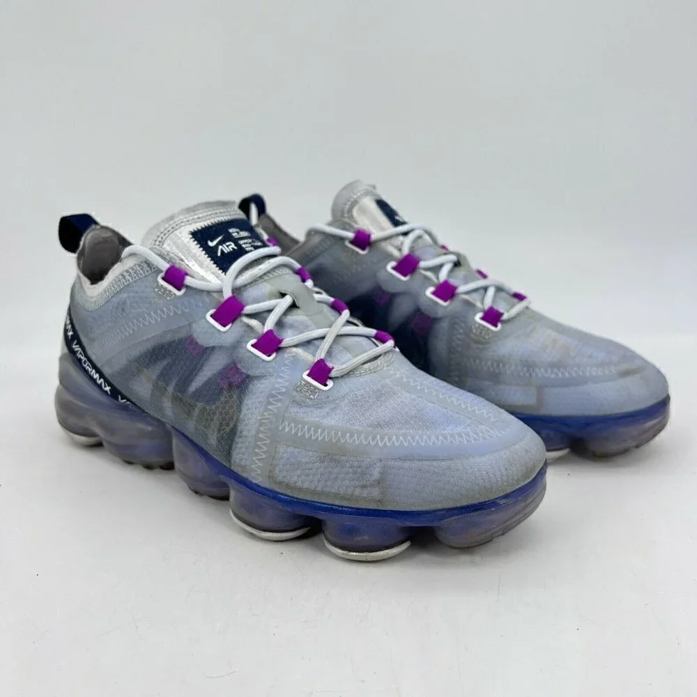 Nike Air Vapormax 2019 Grey Running Trainers Women Shoes AR6632-023 Size 7.5